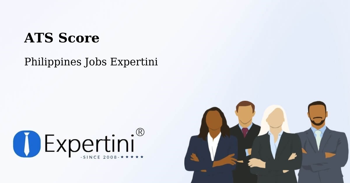 Resume ATS Score & Job Description Match Tool – Kawit - Philippines Jobs Expertini