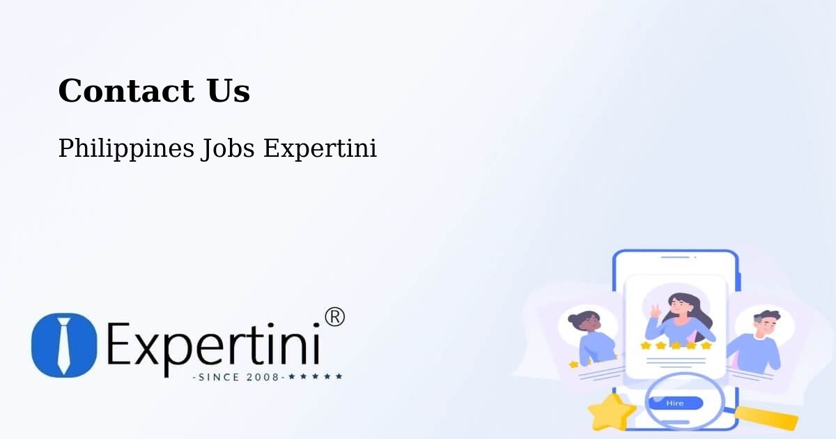 Contact Expertini – Kawit - Philippines Jobs Expertini