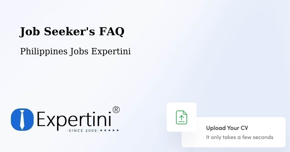 Job Seeker FAQ – Kawit - Philippines Jobs Expertini