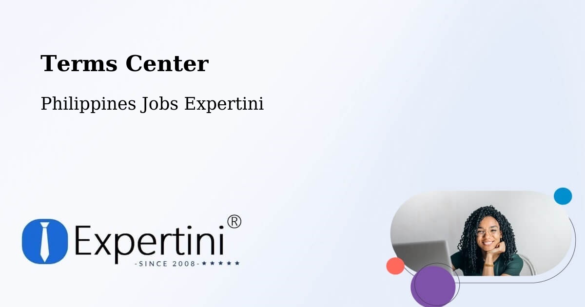 Terms of Service – Kawit - Philippines Jobs Expertini